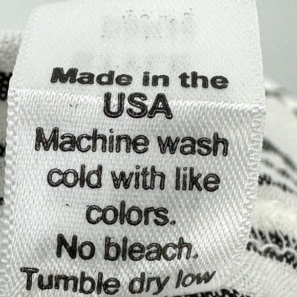 Michael Stars Pants Womens Striped Culottes Seersucker Wide Leg White Black XS - Picture 13 of 13